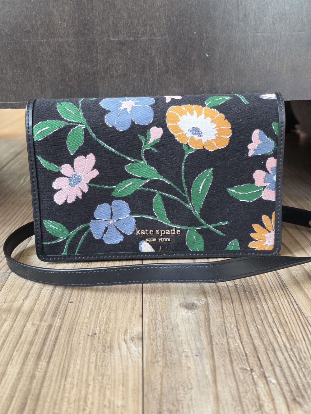 Kate Spade Floral Jacquard Chain Crossbody